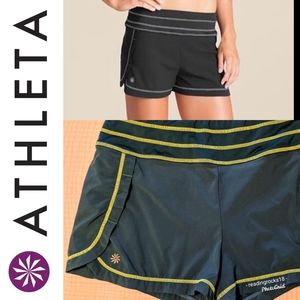 Athleta Stability Run Shorts in MEDIUM